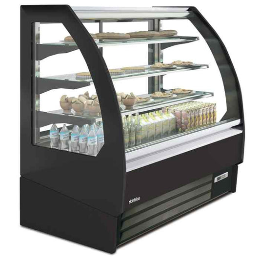 Infrico 998mm Wide Refrigerated Merchandiser (VBR9R) – premium glass-front chiller for UK catering kitchens