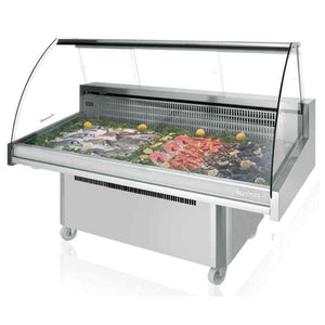 Infrico Refrigerated Fish Displays 1330 mm – 1955 mm Wide – professional seafood presentation for British hospitality venues