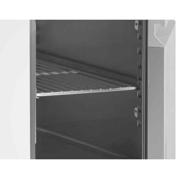 Inomak Double Hinged Door Compact Gastronorm Prep Counter (BPZP7300) – stainless steel refrigerated workstation for British hospitality venues