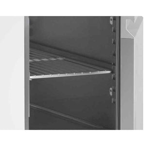 Inomak Double Hinged Door Compact Gastronorm Prep Counter (BPZP7300) – stainless steel refrigerated workstation for British hospitality venues