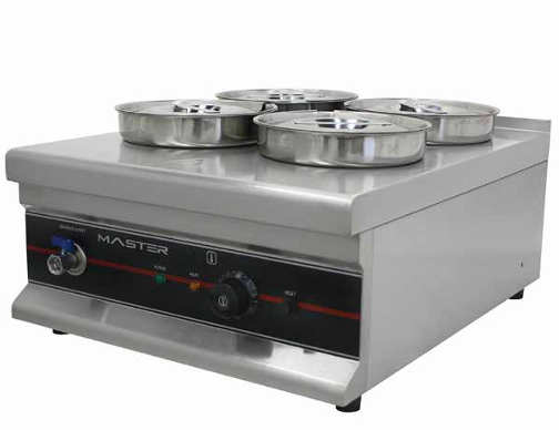 Master Wet Bain Marie – Round-Pot Countertop Heated Food Holder
