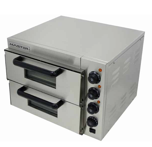 Master Compact Pizza Oven – Single & Double Deck Countertop Ovens for Fast, Even Pizza Cooking