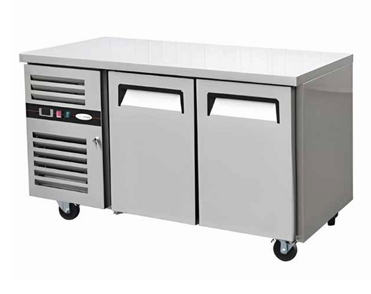 Artikcold gastronorm bench freezer GN2100TN GN3100TN GN4100TN for UK kitchens — professional multi-door refrigeration units.