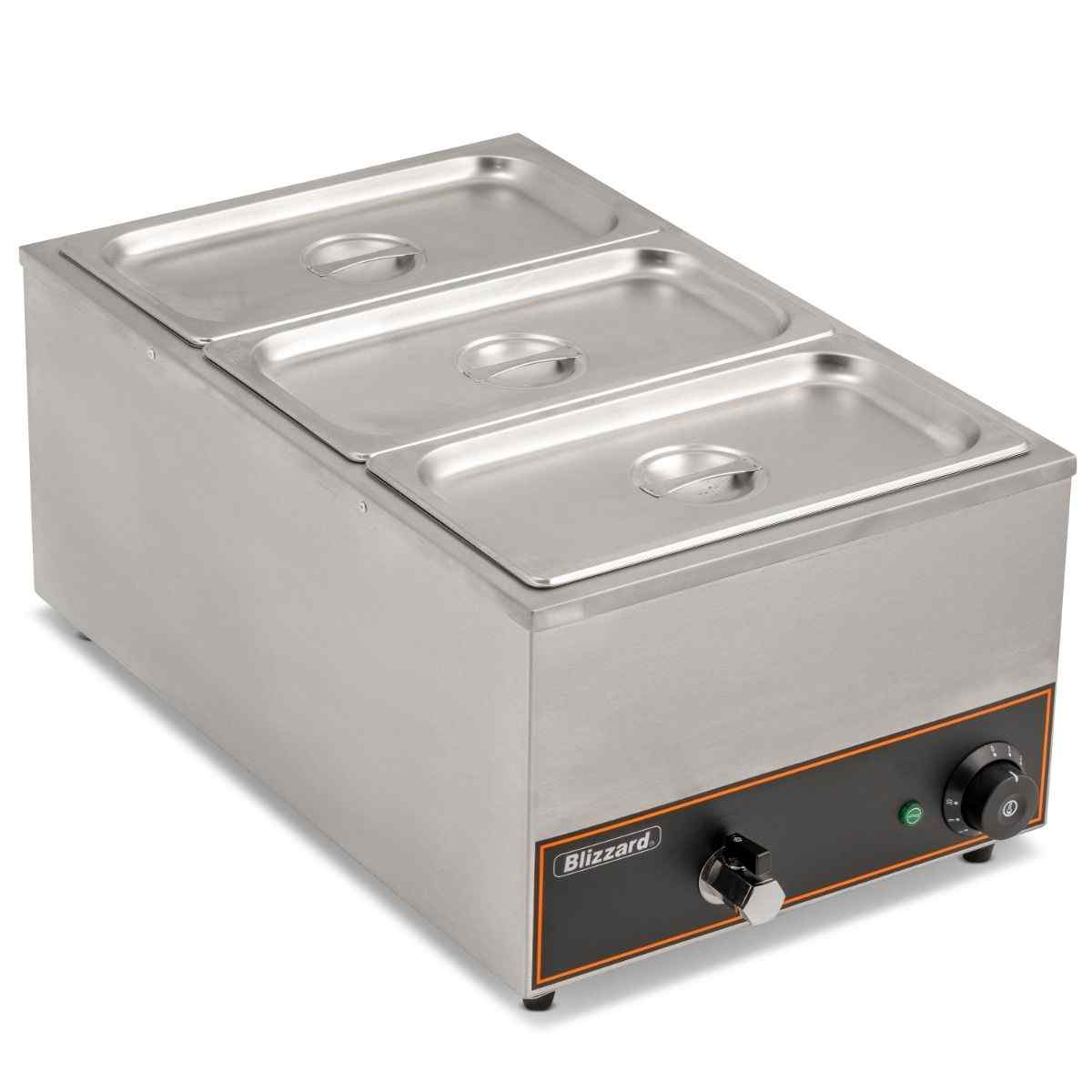 Blizzard Counter Top Bain Marie (BBM1) – wet-well hot holding solution for UK catering kitchens