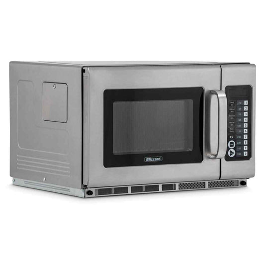 Blizzard 1800 W Heavy-Duty Commercial Microwave (BCM1800) – high-power catering microwave for British hospitality kitchens