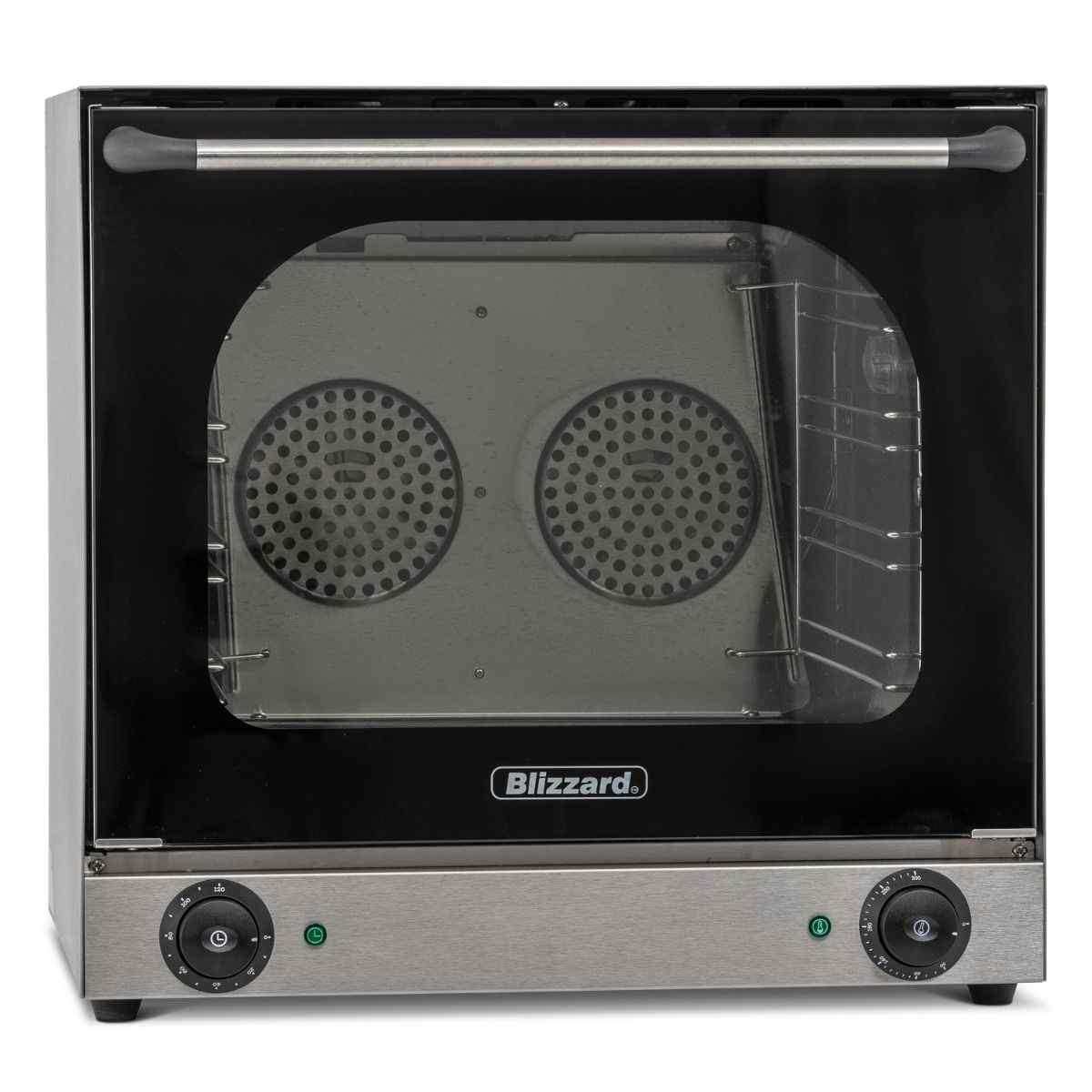 Blizzard 2670W Glass Door Convection Oven (BCO1) – compact twin-fan baking oven for UK restaurants & catering kitchens