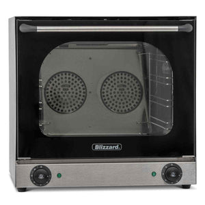 Blizzard 2670W Glass Door Convection Oven (BCO1) – compact twin-fan baking oven for UK restaurants & catering kitchens
