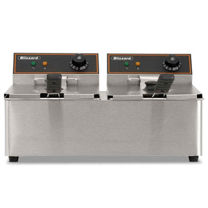 Blizzard 12 L Double Tank Electric Fryer (BF6-6) – twin-basket deep fryer for British hospitality & takeaway kitchens