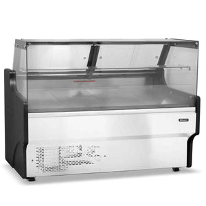 Blizzard Flat Glass Serve Over Counter Range 1.3m–2.5m – chilled display elegance for UK delis, bakeries, and cafés