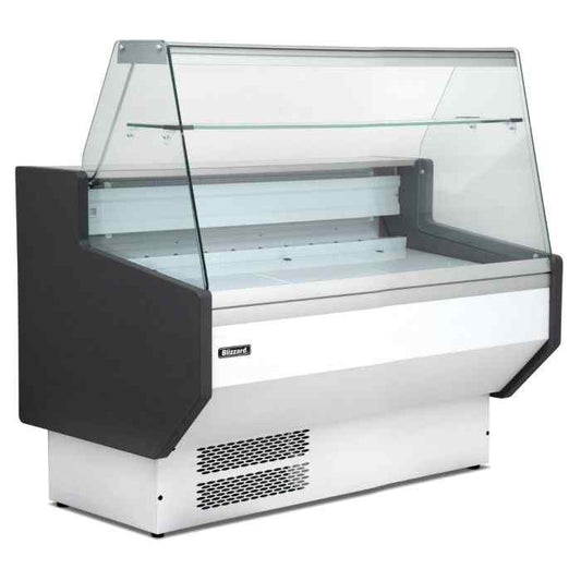 Blizzard Flat Glass Serve Over Counter 0.9 m – 2.5 m Range – professional refrigerated display for cafés and catering venues across the UK