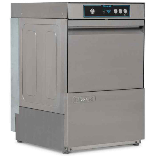 Blizzard Storm Glass Washers 400 – 500 mm – reliable commercial bar glass washers for British hospitality operations