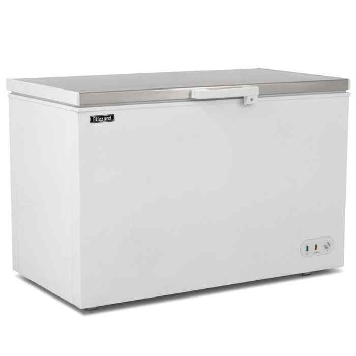 Blizzard Stainless Steel Lid Chest Freezer Range (450 L – 650 L) – durable commercial freezers for heavy-duty UK catering operations