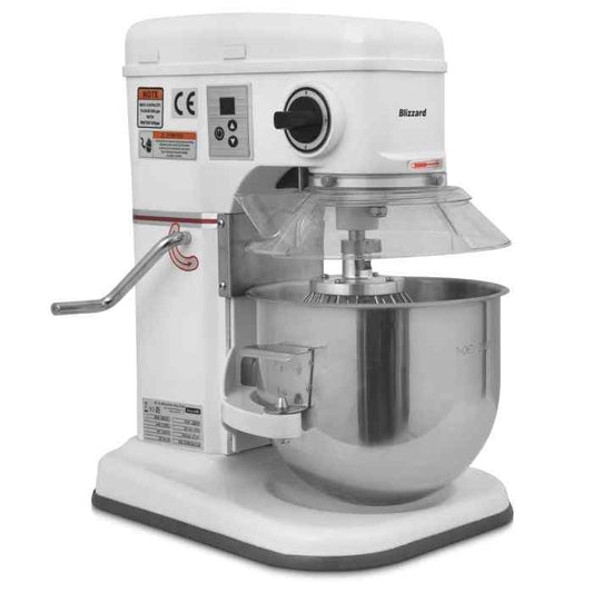 Blizzard 7L Planetary Mixer (FMX7) – heavy-duty commercial dough and batter mixer for UK bakeries & kitchens