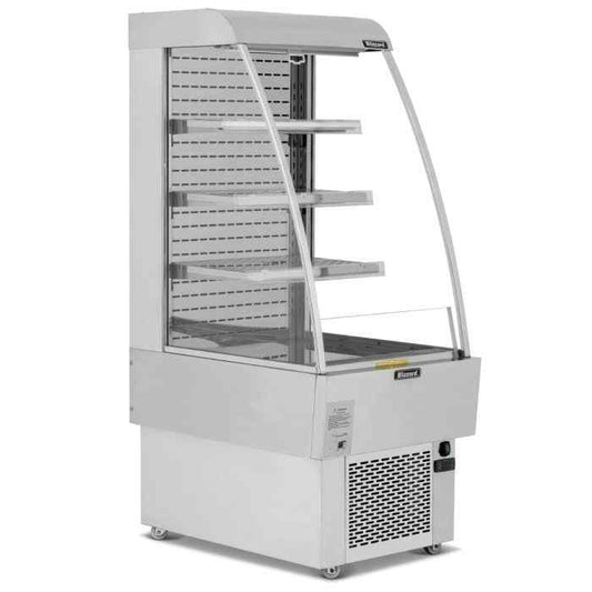 Blizzard Low Height Open Front Merchandiser 185L, 232L for UK catering kitchens