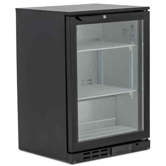 Blizzard Low-Height Glass Door Bottle Coolers 2–4 Doors – premium under-counter display chillers for British bars and cafés