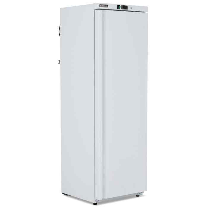 Blizzard Upright Solid Door Refrigerators 320 L – 533 L – reliable white-laminate chillers for professional kitchens across Britain