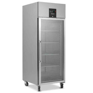 Blizzard Upright Glass Door Gastronorm Refrigerator Range (1–2 Door Models) – professional display refrigeration for UK catering kitchens and hospitality venues