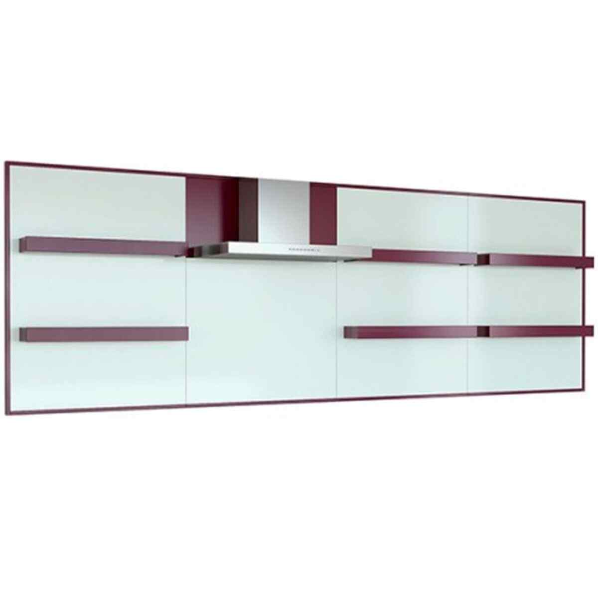 Mafirol Back Bar Shelving and Display with Exhaust Fan (BOLERO CW EXHAUST FAN) – stainless steel bar display system for commercial restaurants in the UK