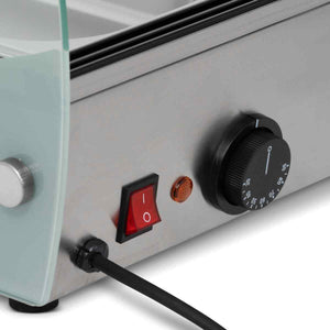 Blizzard Curved Counter Top Heated Merchandiser (HDC1) – compact stainless steel food warmer for UK catering kitchens