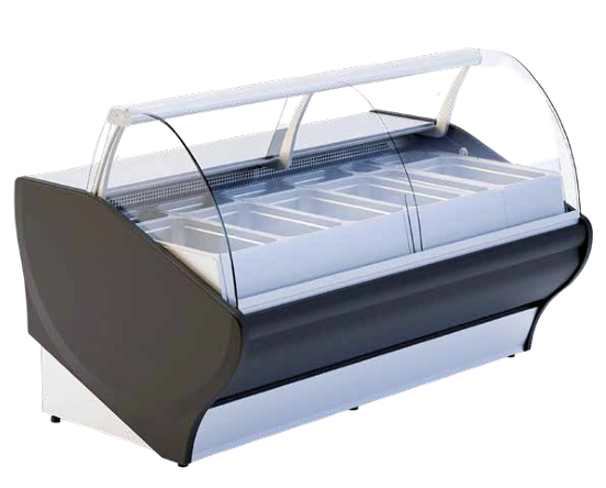 Igloo Basia Neo hot serve over counter for UK restaurants and delis — ideal for keeping cooked food warm and ready to serve.