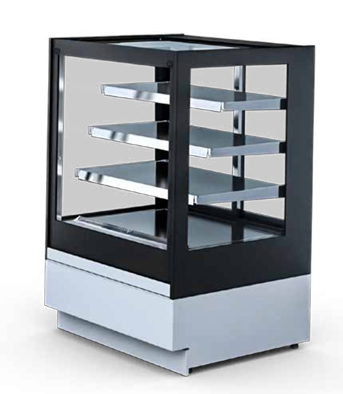 Igloo Cube 2 cold patisserie display supplied in the United Kingdom — premium refrigerated showcase for cakes and desserts.