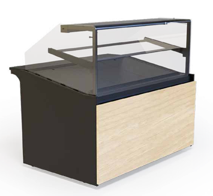 Igloo Pastella ambient pastry display for UK bakeries and cafés — ideal for presenting cakes and pastries at room temperature.