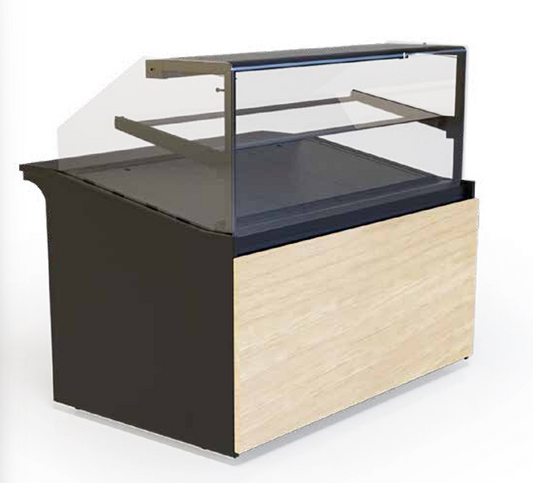Igloo Pastella cold pastry display with ventilated cooling for UK bakeries — ensures even chilling for cakes, desserts, and pastries.