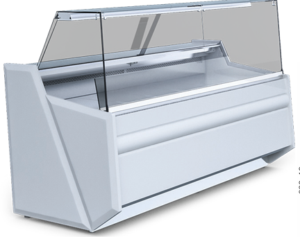 Igloo Pico deep counter refrigerator for UK supermarkets and food retailers — ideal for fresh meat and dairy display