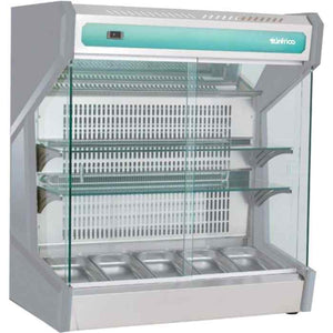Infrico Countertop Wall Displays 1003 mm – 1504 mm Wide – stainless steel refrigerated presentation for cafés and canteens in Britain