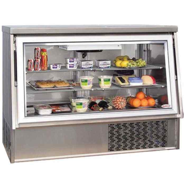 Infrico Stainless Steel 3/4 Vision Counters 1384 mm – 2011 mm Wide – premium refrigerated display solutions for commercial restaurants across the UK