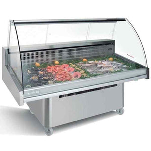 Infrico Refrigerated Fish Displays 1330 mm – 1955 mm Wide – professional seafood presentation for British hospitality venues