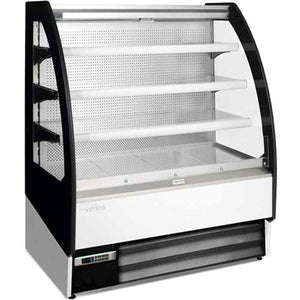 Infrico Open Front Refrigerated Merchandisers 998–1935 mm Range – premium multideck display cabinets for British hospitality venues