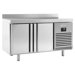 Infrico Freezer Counter with Upstand (2–4 Door Range) – commercial stainless-steel freezing solution for British hospitality venues