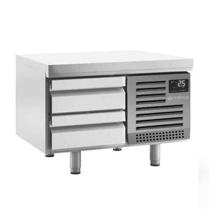 Infrico Low-Height Snack Counters 2–8 Drawer Range – compact stainless undercounter refrigeration for UK foodservice venues