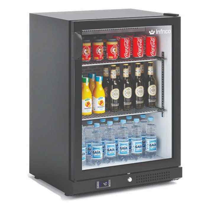 Infrico Glass Door Bottle Coolers 1–3 Door Range – stylish, energy-efficient bar refrigeration for UK catering kitchens