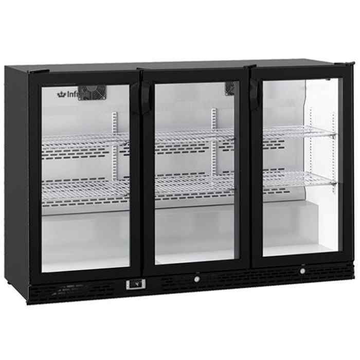 Infrico Glass Door Bottle Coolers 1–3 Door Range – stylish, energy-efficient bar refrigeration for UK catering kitchens