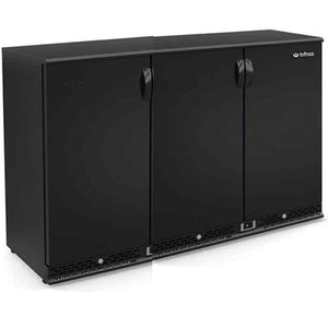 Infrico Solid Door Bottle Cooler (2–4 Door Range) – durable back-bar refrigeration for British hospitality venues