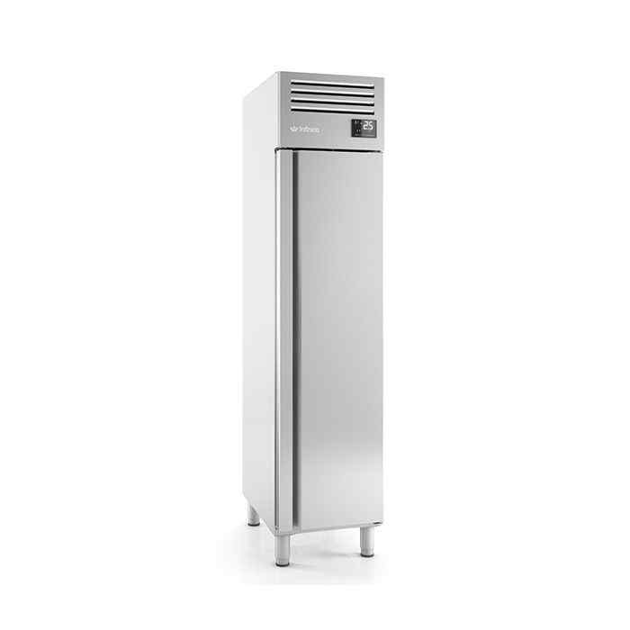 Infrico Upright Door Refrigerator (325L–745L Capacity) – compact stainless steel refrigeration for UK foodservice operations