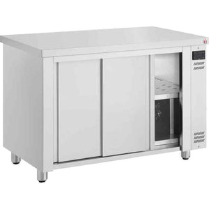 Inomak Heated Storage Cupboards 1100 mm – 1890 mm Wide – stainless steel hot-holding cabinets for British hospitality kitchens