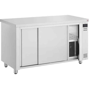 Inomak Heated Storage Cupboards 1100 mm – 1890 mm Wide – stainless steel hot-holding cabinets for British hospitality kitchens