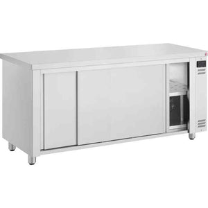 Inomak Heated Storage Cupboards 1100 mm – 1890 mm Wide – stainless steel hot-holding cabinets for British hospitality kitchens