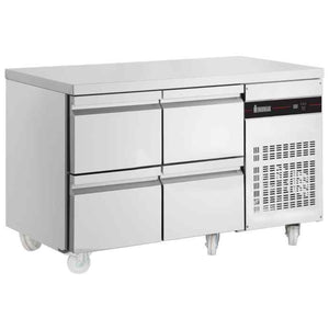 Inomak Four to Eight Drawer Gastronorm Counter Refrigerator (4 – 8 Drawers Capacity) – professional drawer refrigeration for UK catering kitchens