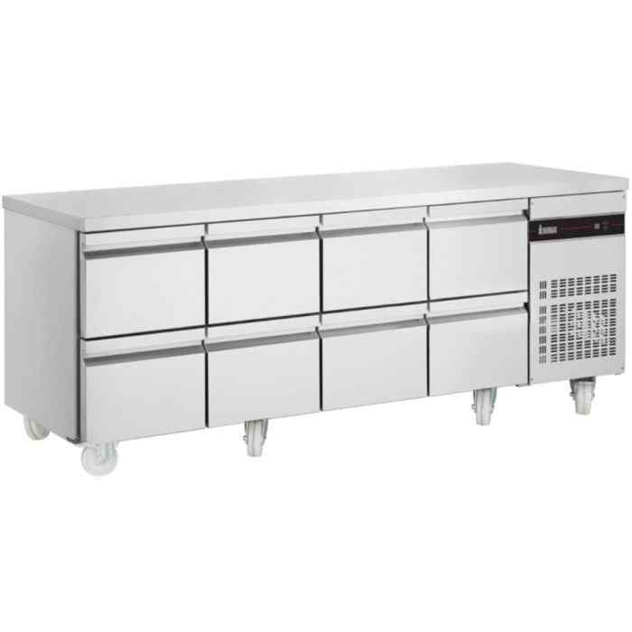 Inomak Four to Eight Drawer Gastronorm Counter Refrigerator (4 – 8 Drawers Capacity) – professional drawer refrigeration for UK catering kitchens