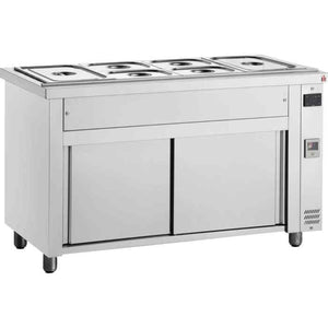 Inomak Bain Maries with Heated Cupboards 3–5 GN 1/1 Pan Range – all-in-one hot storage and service units for UK foodservice operations