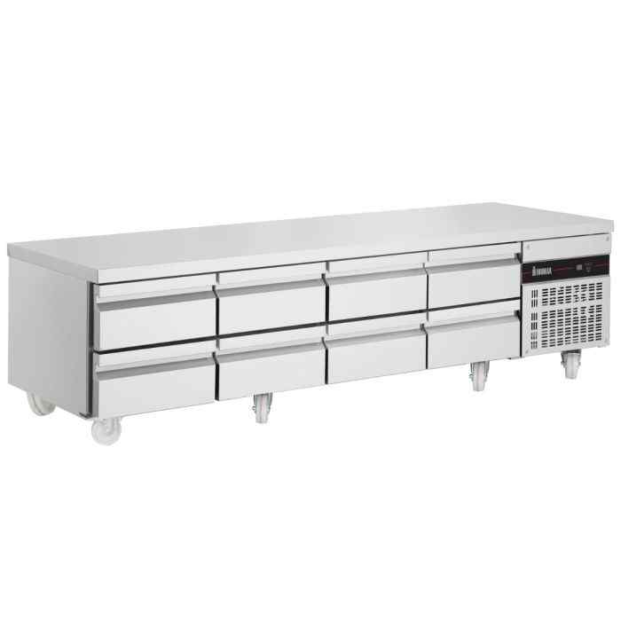 Inomak Low Height Snack Counter Refrigerator (6–8 Drawer Range) – ergonomic chilled storage for UK foodservice operations