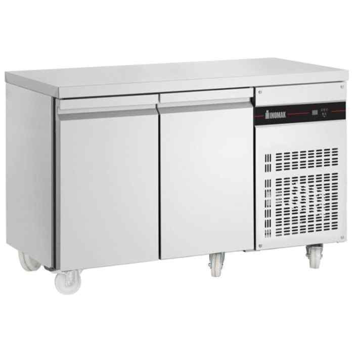 Inomak Slimline Hinged Door Counter Refrigerator (2–4 Door Range) – compact stainless steel refrigeration for UK catering kitchens