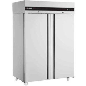 Inomak Upright Slim Double Hinged Door Freezer (1227L–1432L Capacity) – commercial dual-door freezing for nationwide UK supply
