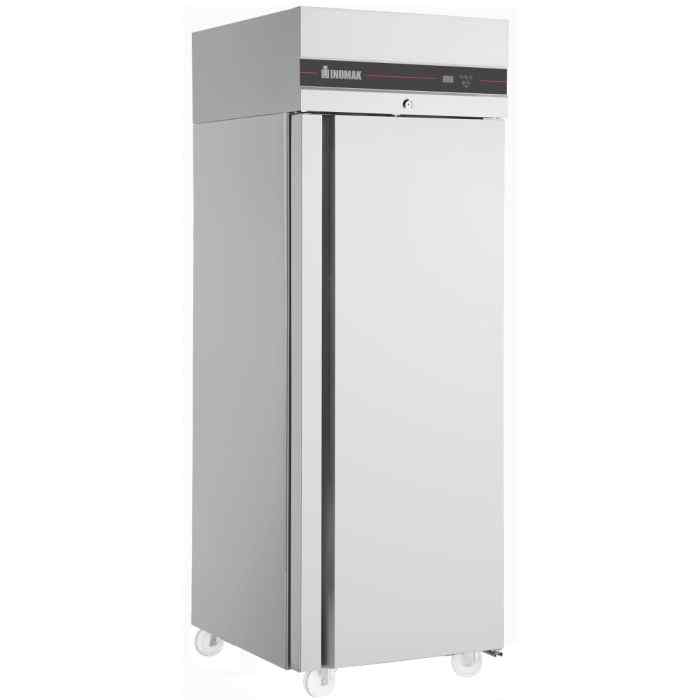 Inomak Upright Slim Hinged Door Refrigerator (560L–650L Capacity) – efficient stainless steel refrigeration for British hospitality venues