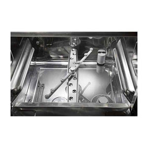 Kromo Dupla Dishwasher with Break Tank & Drain Pump 3 ph (DUPLA50BT-DP3PH) – commercial warewasher for hotels, cafés & canteens across Britain
