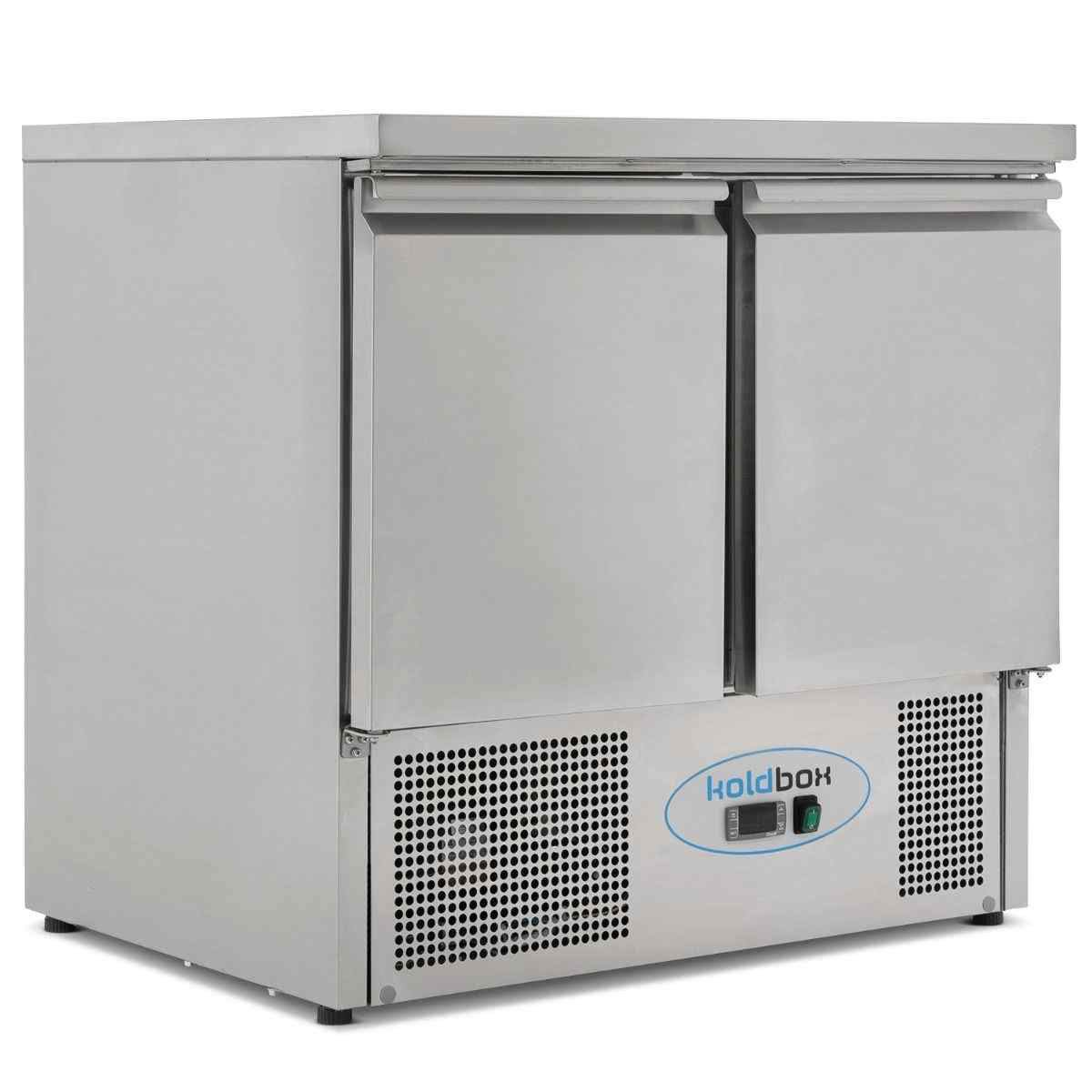Koldbox Compact Refrigerated Counters 2–3 Door Range – stainless steel cold storage for UK catering kitchens